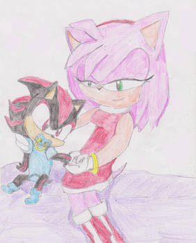 CM: Amy Rose and Baby Shadow