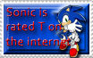 Sonic is Rated T on The Internet