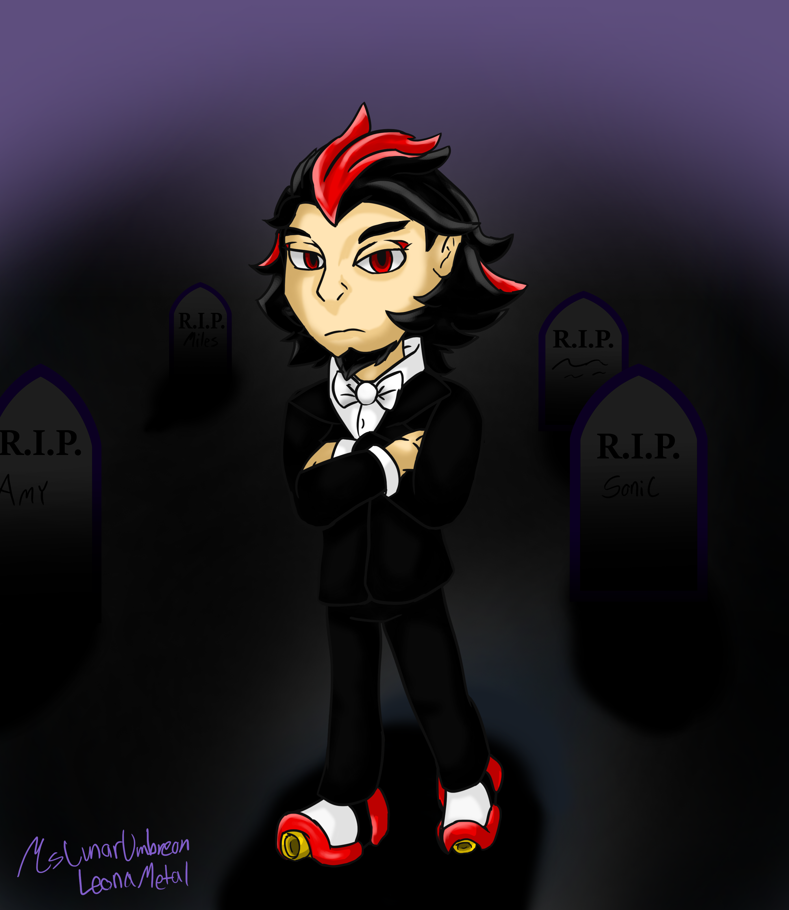 Humen Singer Shadow Human Shadow The Hedgehog Deviantart