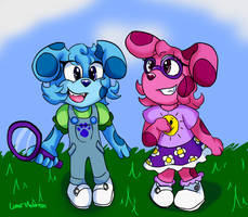 Mobian Blue and Magenta