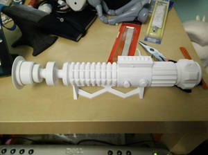 light saber before painting