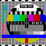 RTM TV1 Test Pattern And Lowticker Schedule (1991)