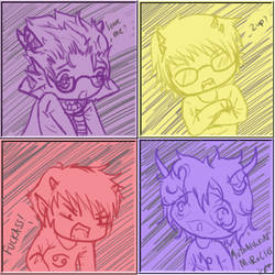 Homestuck Chibi Squares