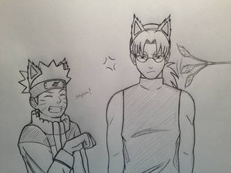 Neko-Naruto and Neko-Kabuto