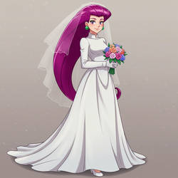 (Request) Jessie Pokemon in Wedding Dress