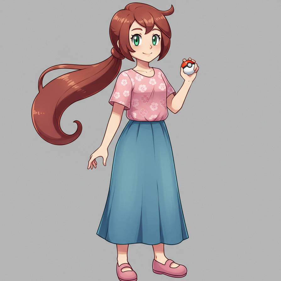 (Request) Chloe Cerise Pokemon in a Long Skirt by LongSkirtWorld on ...