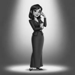 (Request) Meg from Paperman in Long Skirt