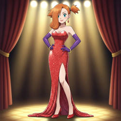 (Request) Misty Pokemon in Jessica Rabbit Dress