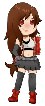 Chibi Tifa - Final Fantasy VII