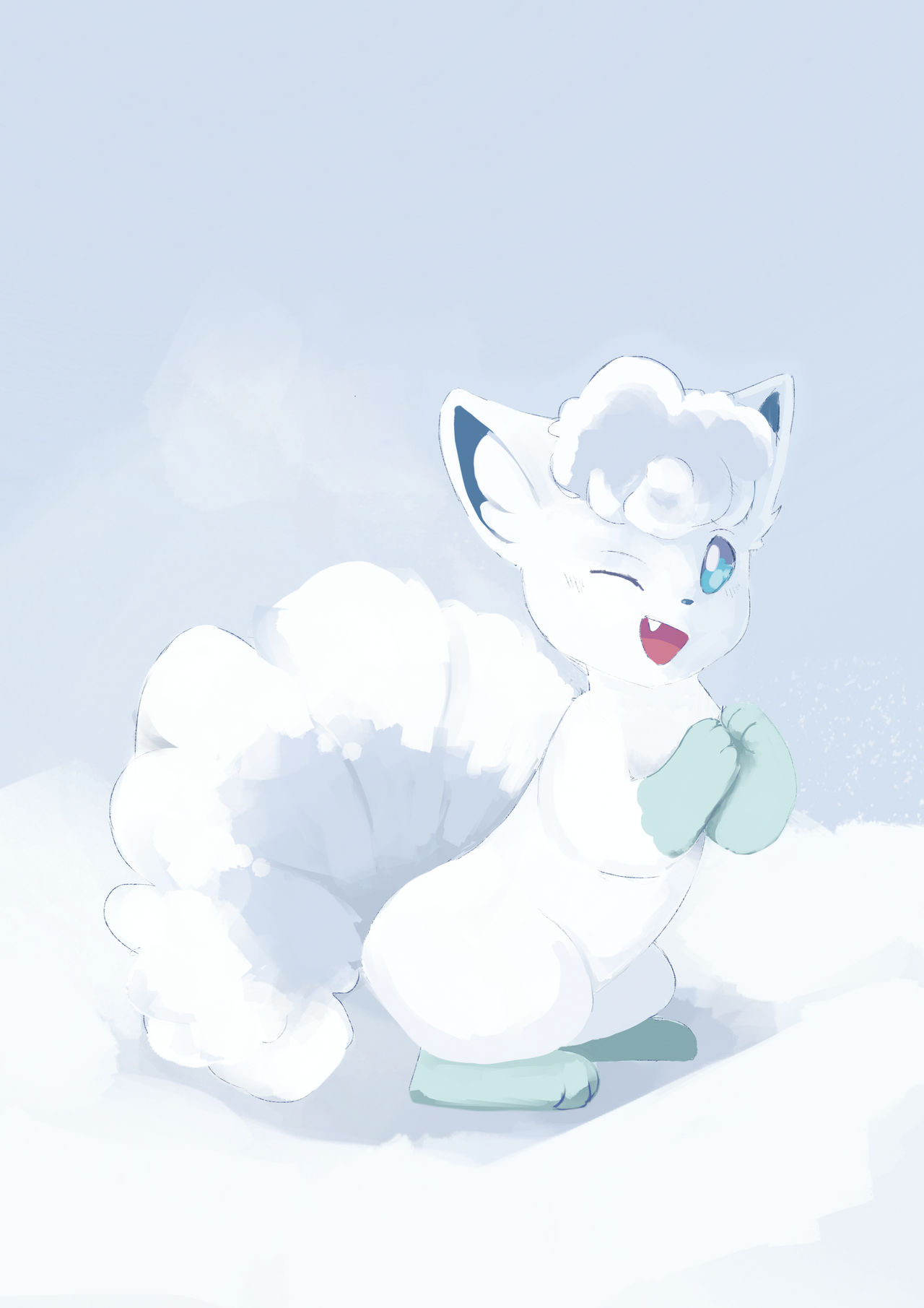 Alolan Vulpix by BAE-MON on DeviantArt