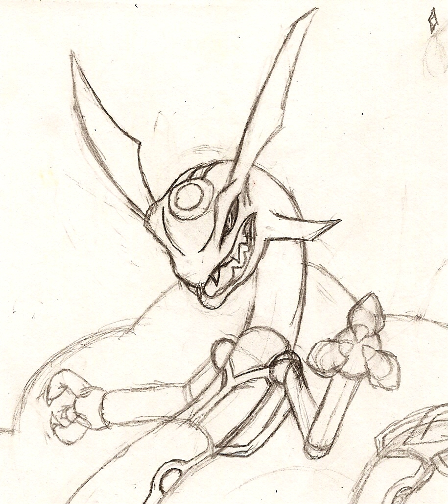 Rayquaza Sketch