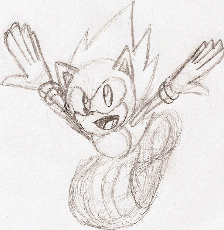 Classic Sonic Sketch