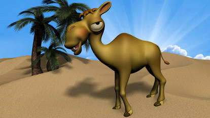 Cartoon Camel 3D