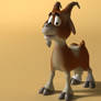 Cartoon Goat 3D model