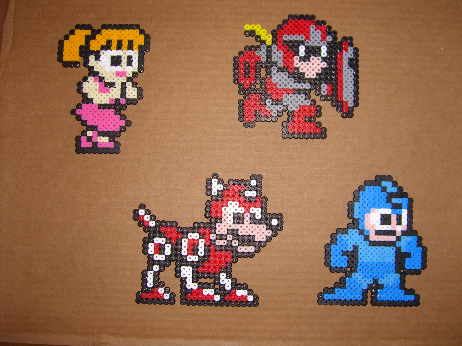 Megaman goodguy bead sprites 1