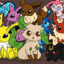 Eevee evolutions