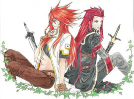 Luke and Asch   Art Trade