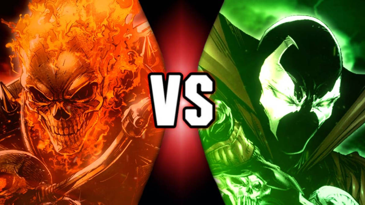 Ghost Rider VS Spawn by hilddd on DeviantArt