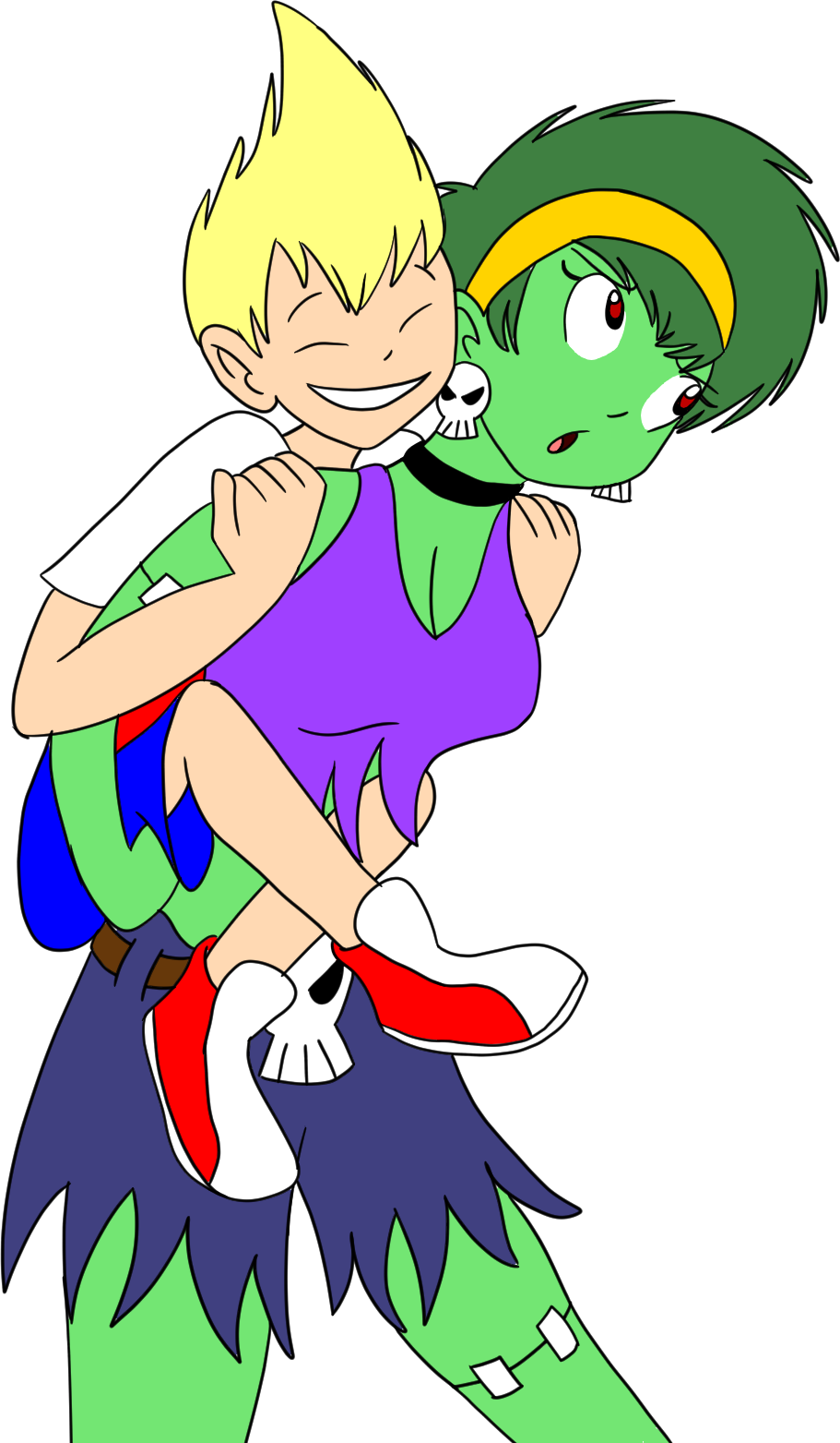 Lucas Rides Rottytops