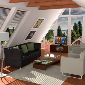 Attic Living Room