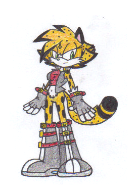 Nerina the Cheetah Redraw