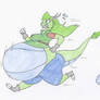 Dragonborn Zoe Hefty Fleeing