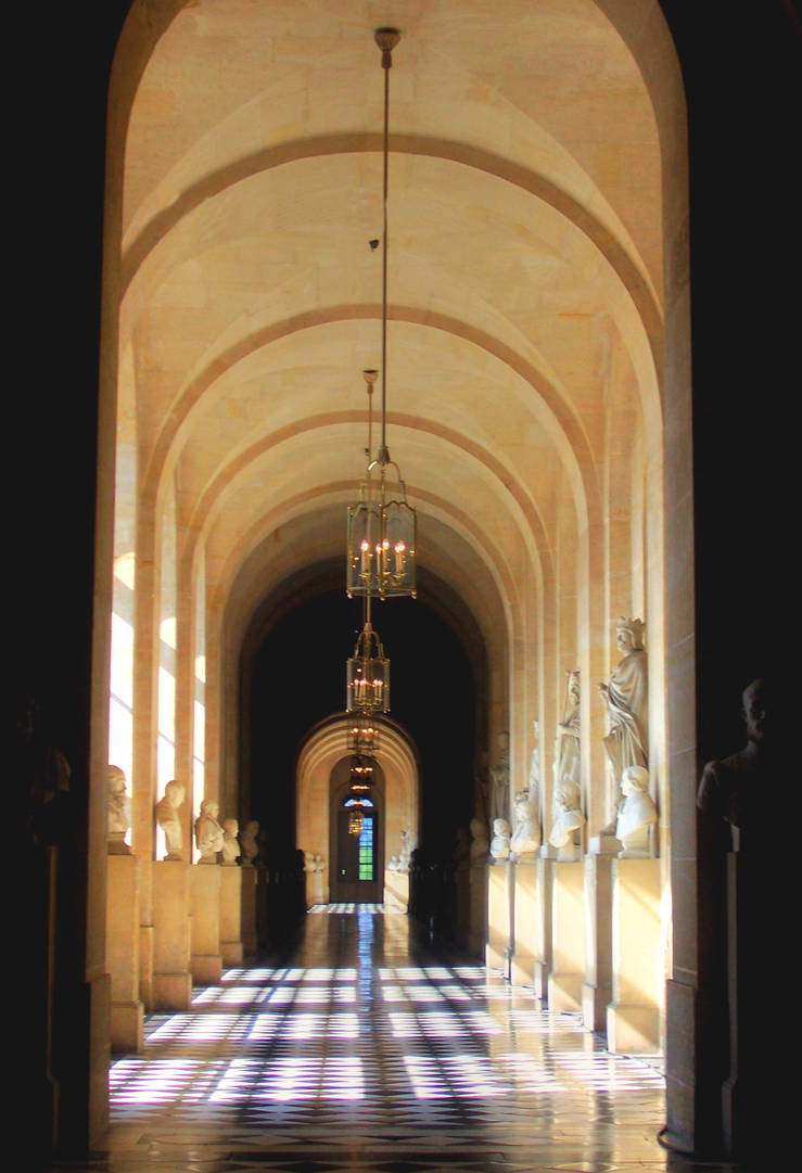 versaille hallway hdr