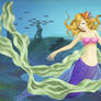 mermaid in the deep