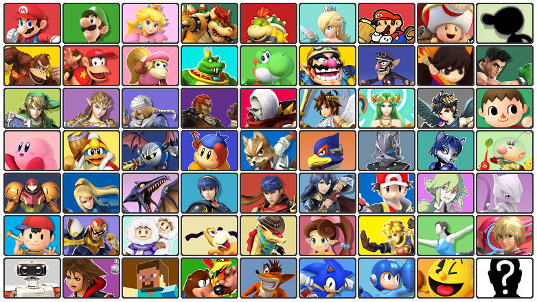 Smash bros. Fake roster. by Assassannerr on DeviantArt