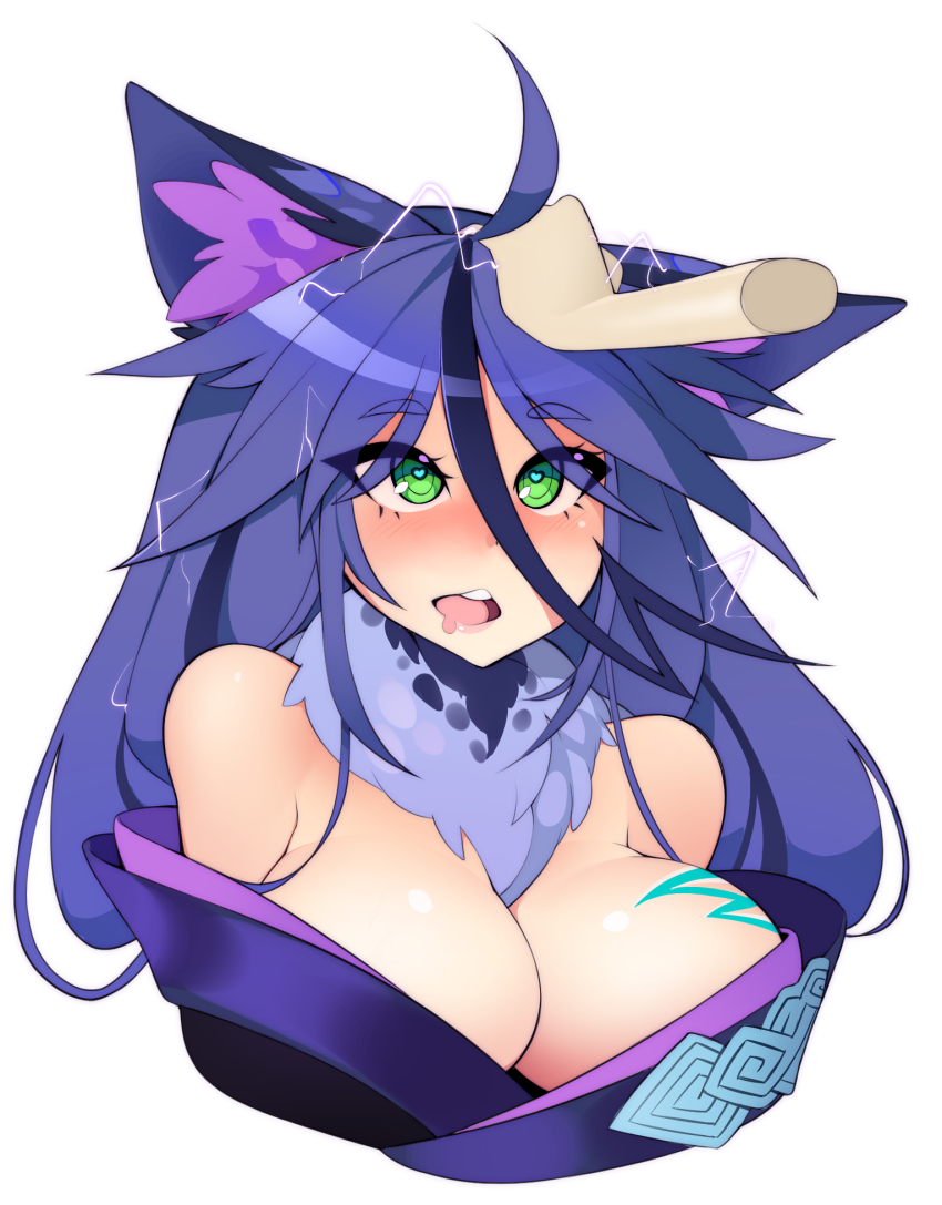Raiju Monster Girl Encyclopedia Drawn By Halphel
