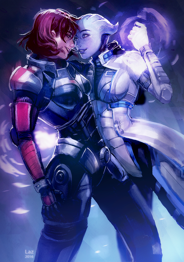 Commander Shepard Commander Shepard And Liara T