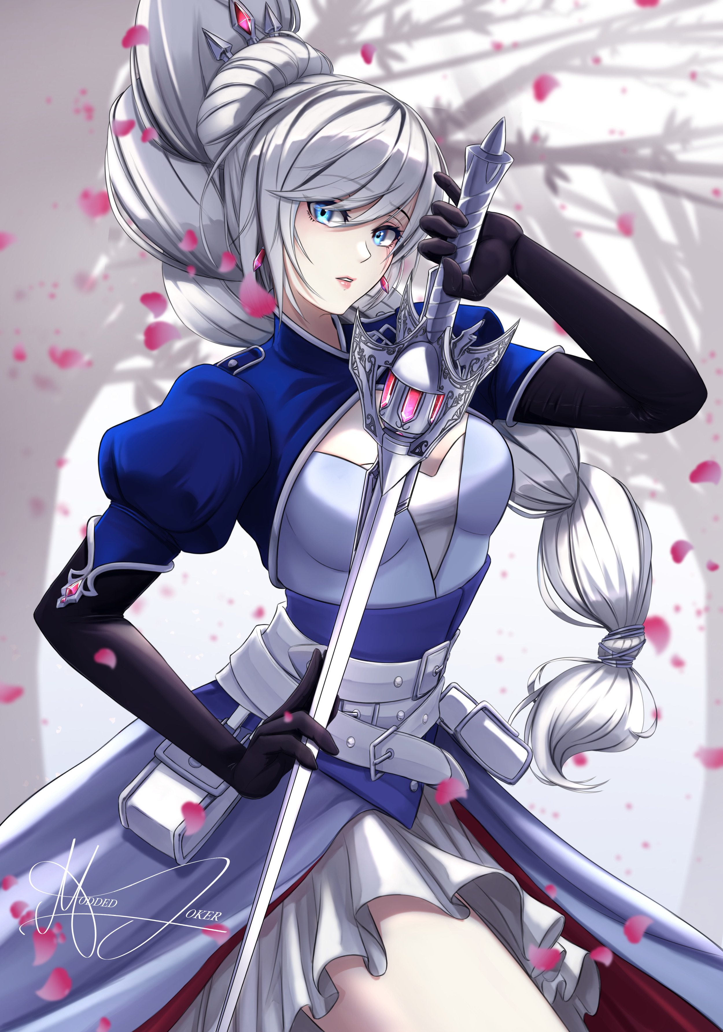 Weiss Schnee Rwby Drawn By Moddedjoker B4a274a9