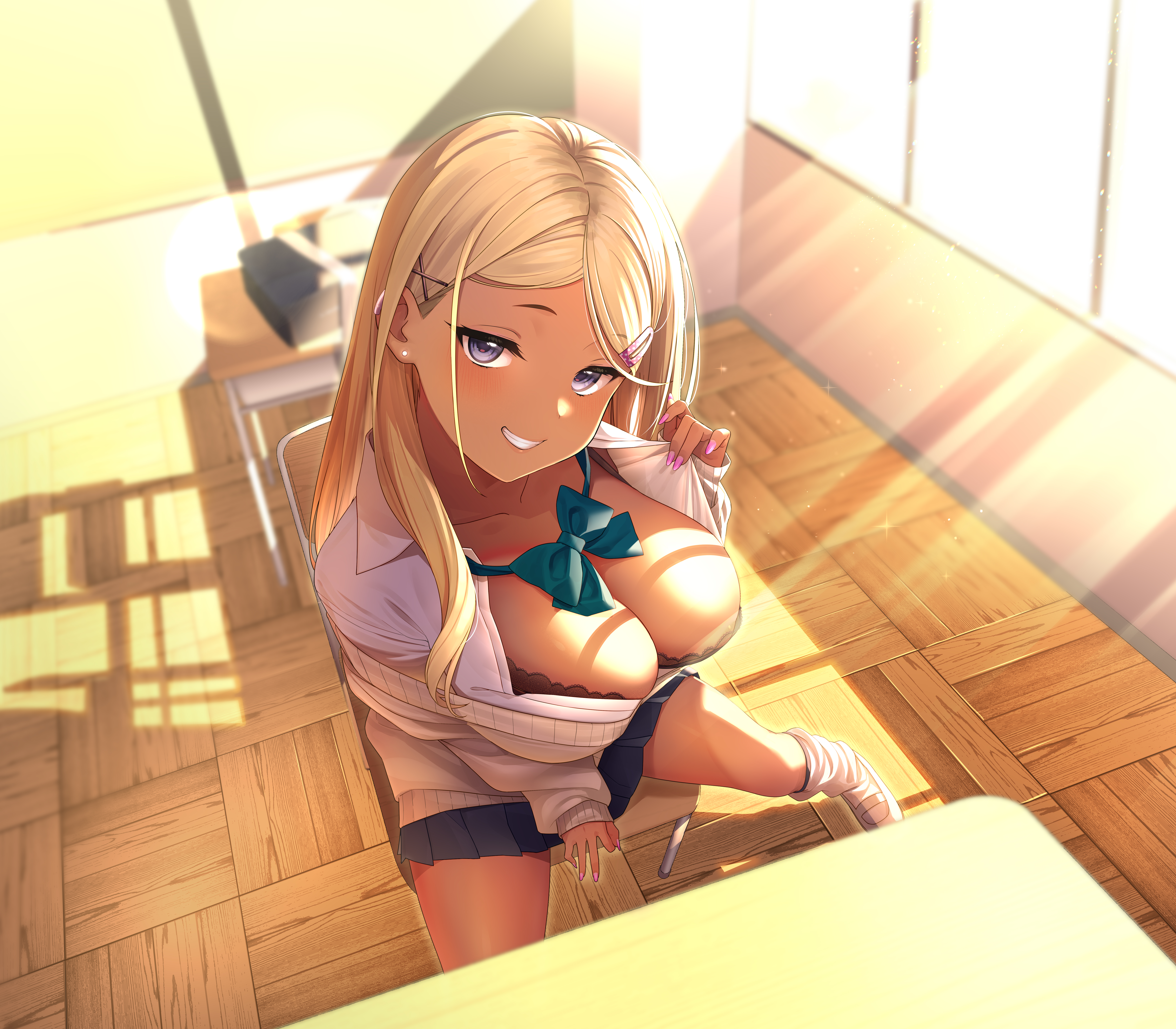 School Girl Original Drawn By Wotori A480a8685d