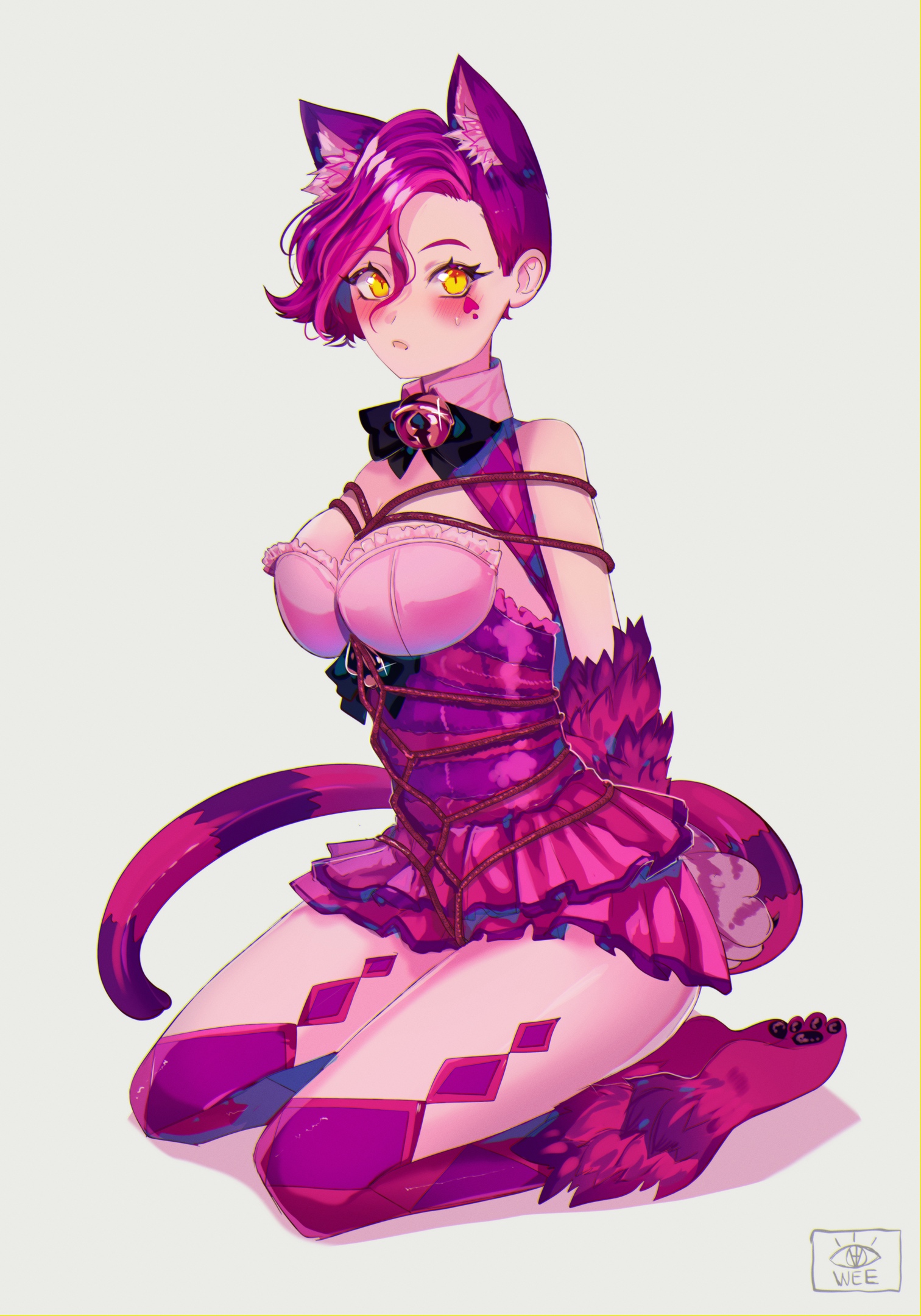 Cheshire Cat Monster Girl Encyclopedia Drawn By
