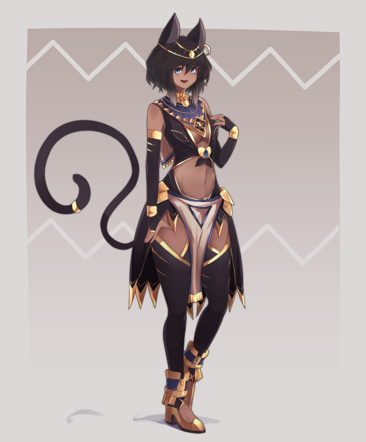 Bastet Original And 1 More Drawn By Yonaga San