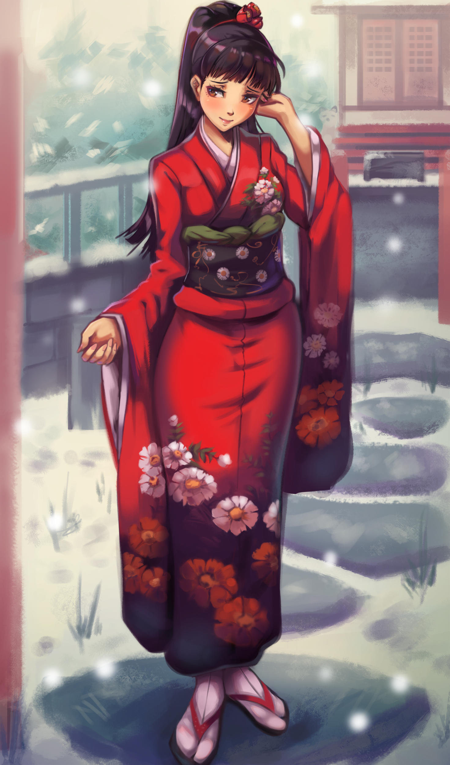 Amagi Yukiko Persona And 1 More Drawn By Toasty