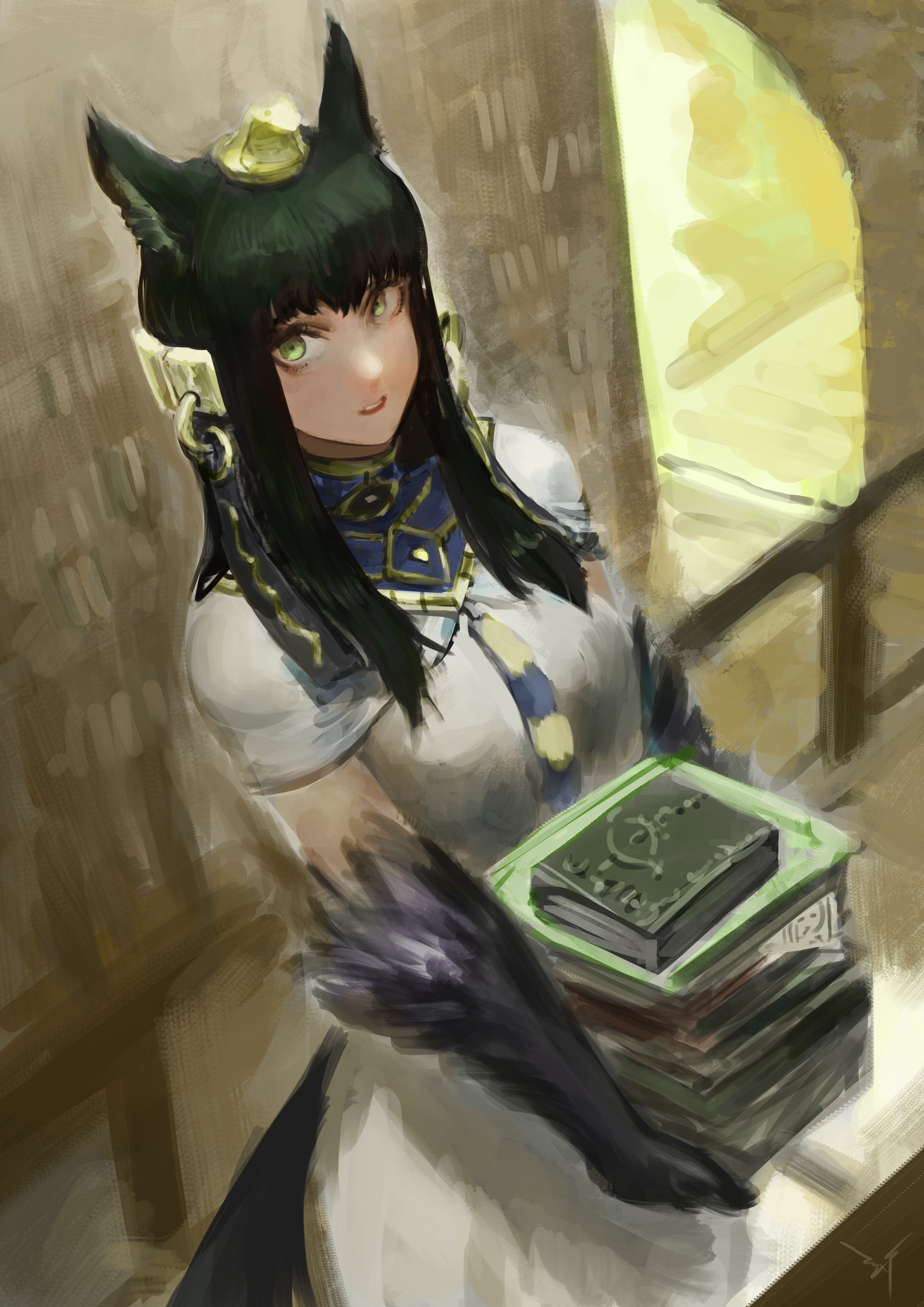 Anubis Monster Girl Encyclopedia Drawn By Ex Tri