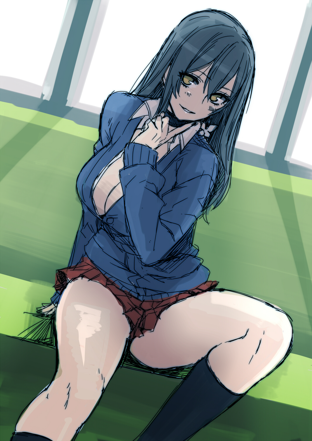 Nishizawa Shizuku Jk Bitch Sannin Musume Drawn B