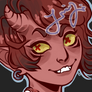 Demon Girl Adopt Icon for @draculabiscuit