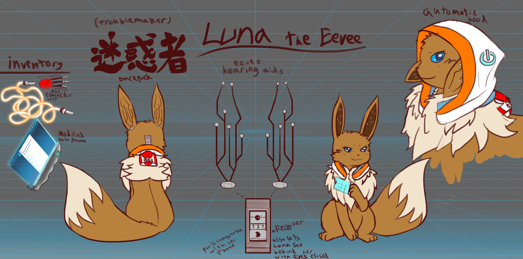 Luna PMDLG concept art by RymNotrim