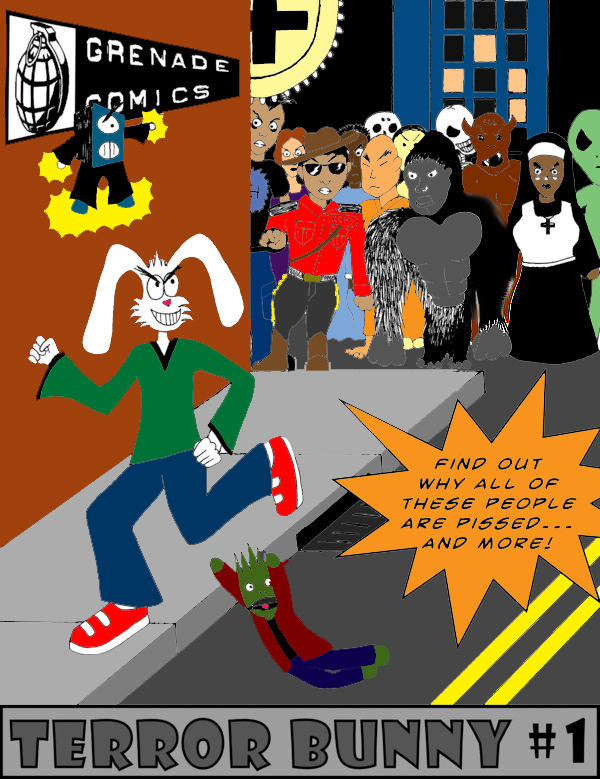 Terror Rabbit It Terror Bunny #1 Colored by James-Austin-Valiant on DeviantArt
