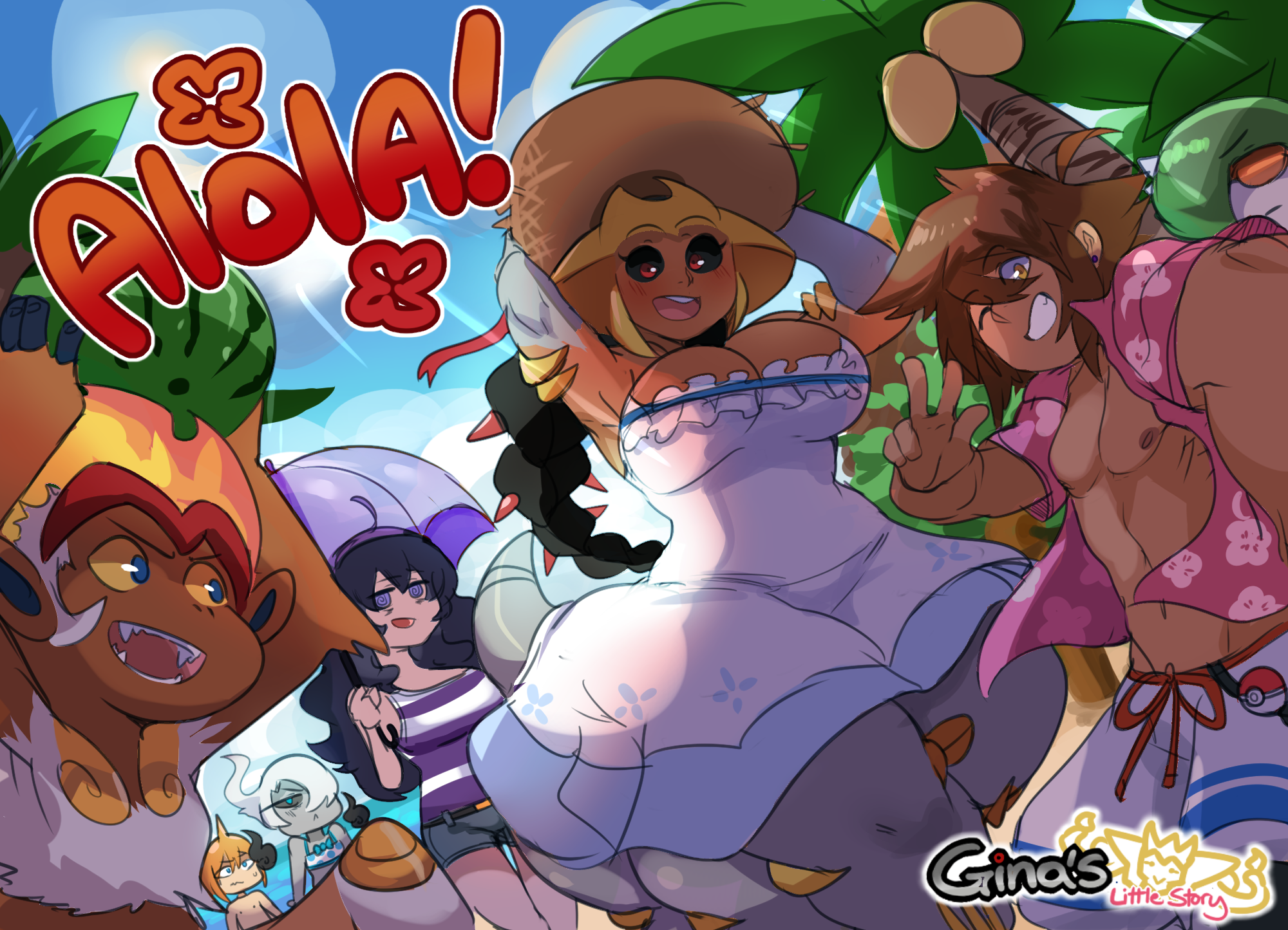 Alolan Postcard