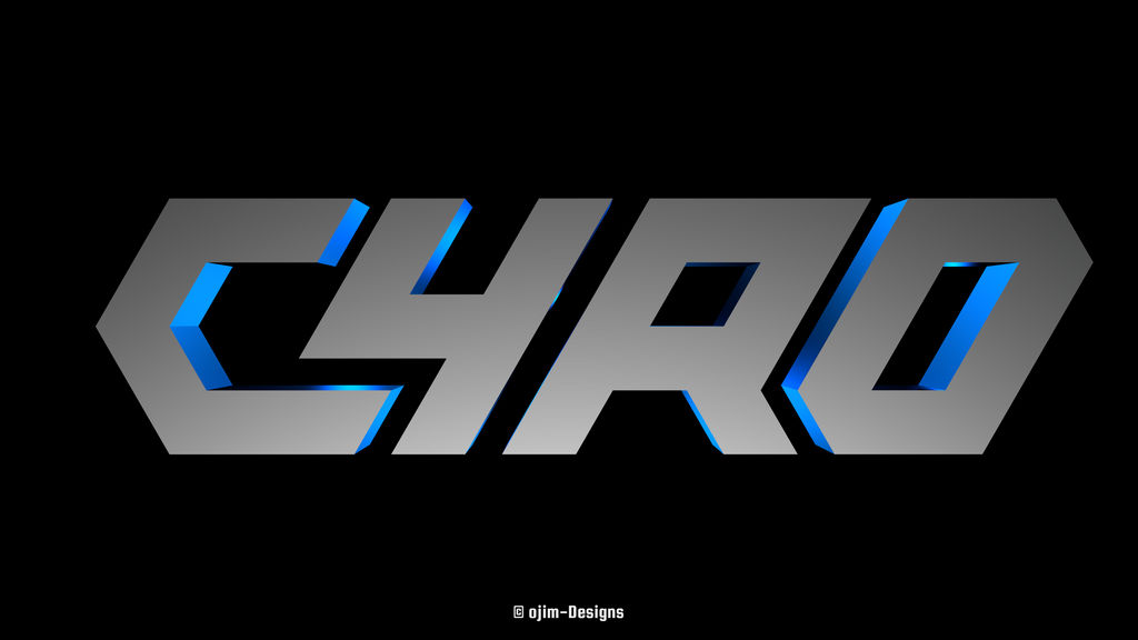 CYRO 3D Logo by MsWUBBSY on DeviantArt