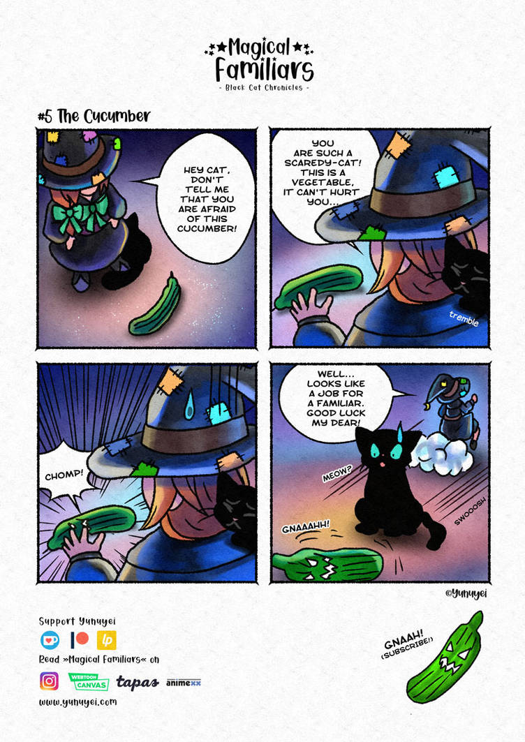 Magical Familiars -BCC #5 by Yunuyei on DeviantArt