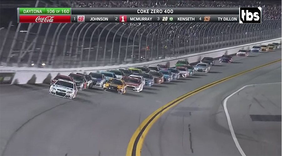 NASCAR on TBS 2020 Ticker by BurstFlame24 on DeviantArt