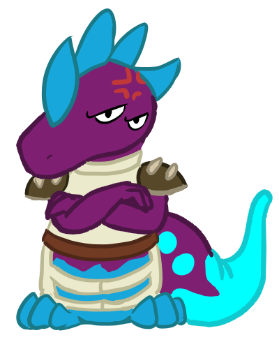Grumpy smoll Space Lizard by poisondragon88 on DeviantArt