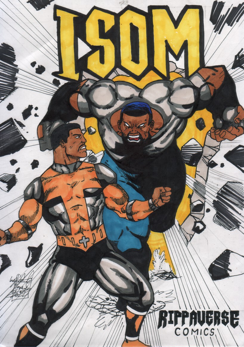 Rippaverse Fan Art featuring ISOM on BlackSuperheroes DeviantArt