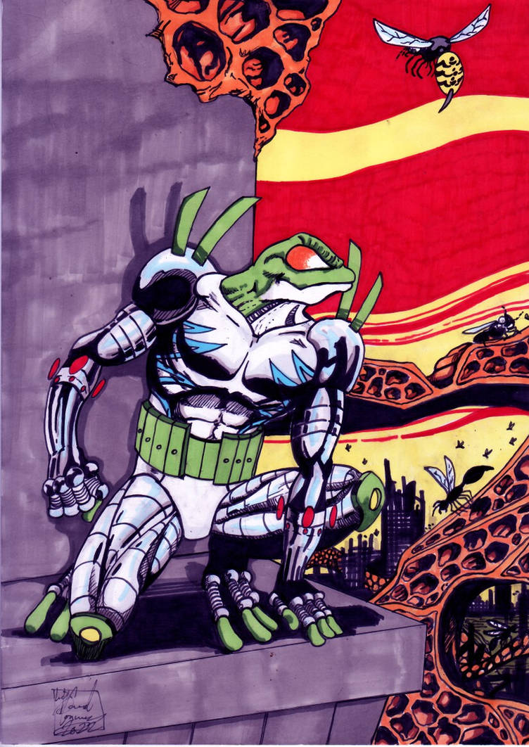 Cyberfrog by Dconway on DeviantArt