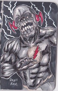 Run inktober2017 day11 Black Flash