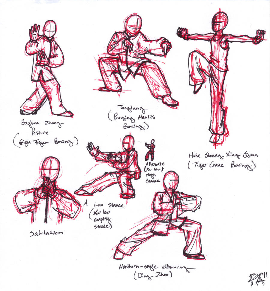 Kung Fu forms by Fischotterchen on DeviantArt